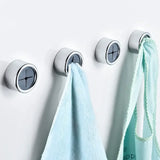 GripDot – Self-Adhesive Towel Holder, Round Wall Mount – No Drilling Required