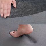 LushStep CornerCloud L-Shape Bath Mat – Ultra-Thick, Non-Slip, Super Soft Absorbent Bathroom Rug for Shower, Toilet & Entryway