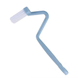 FlexiClean CurveReach Pro Toilet Brush – S-Shaped Deep-Clean Bathroom Brush with Angled Handle for Hard-to-Reach Areas