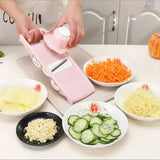 SlicePro – Multifunctional Vegetable & Fruit Slicer with Handle