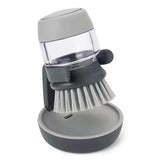 CleanFlow TapPure Kitchen Sink Brush Set – Soap Dispensing Dish Brush with Holder & Eco-Friendly Faucet Filter Attachment