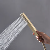 Adjustable Wall Mount Shower Slide Bar Set Premium – Stainless Steel Handheld Shower | Sliding Holder | Water Saving Design