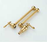 RoyalPour – Luxury Wall-Mount Gold Pot Filler Faucet | Stylish & Functional
