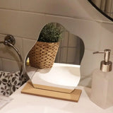 Nubora Cloud-Shaped Irregular Vanity Mirror – Frameless Acrylic Decorative Mirror