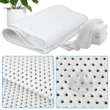 HydroComfort Non-Slip Bathtub Mat with Pillow – Full-Body Bath Cushion with Suction Cups & 4D Ventilation