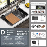 AquaPro Heavy-Duty Stainless Steel Kitchen Sink – Single Bowl | Rectangular | Includes Faucet & Soap Dispenser