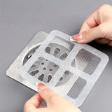 DrainShield Disposable Hair Catcher Stickers – 4-Inch Self-Adhesive Drain Protectors
