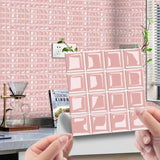 DecoMosaic 3D Peel-and-Stick Mosaic Wall Tiles – 10-Pack Waterproof PVC Stickers for Kitchen & Bathroom