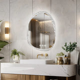 Lumina Frameless LED Bathroom Mirror – Touch Sensor, Dimmable Lighting & Anti-Fog Backlit Design