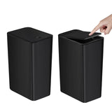 EcoPress 2.6 Gallon Bathroom Trash Can – Compact & Hygienic with Push Lid