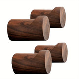 NordicWood Minimalist Wall Hook – Premium Beech & Walnut Wood Hanger