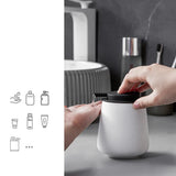 CeramiLux 300 ml Luxury Ceramic Soap Dispenser – Stylish & Refillable for Soap, Shampoo, Lotion, or Conditioner
