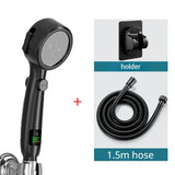 AquaSense LEDTemp Pro High-Pressure Shower Head with Digital Temperature Display