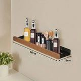 CulinaWood Kitchen Wall Shelf – No-Drill Organizer for Spices, Cutting Boards & Kitchen Essentials
