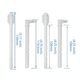 Empyreal Dual-Flush Plate – Modern Stainless-Style Upgrade for Geberit Sigma Toilets