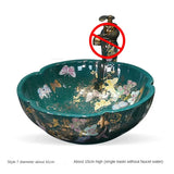 Aurora Hand-Painted Designer Vessel Sink