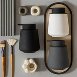 CeramiLux 300 ml Luxury Ceramic Soap Dispenser – Stylish & Refillable for Soap, Shampoo, Lotion, or Conditioner