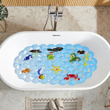 SafeStep Kids & Seniors Non-Slip Bath Mat with Massage Suction Cups