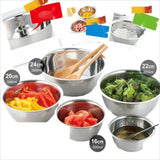 SteelNest – Stainless Steel Mixing Bowls Set for Kitchen, Camping & Outdoor