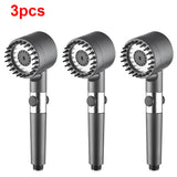 HydroSpa High-Pressure Filtered Handheld Shower Head – Water-Saving 4-Mode Spray System