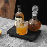 RustiTray – Decorative Wooden Tray Stand | Rustic Farmhouse Style Organizer for Bathroom, Kitchen & Vanity