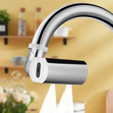 AquaTwist HydroFlow 4-Mode Swivel Kitchen Faucet – 360° Rotating Pull-Control Sink Mixer with Waterfall, Spray & Pressure Stream