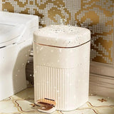 SilentStep Luxury Step Trash Can – 8L / 10L – 8L / 10L Stylish Pedal Bin with Lid for Bathroom, Kitchen & Office