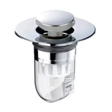 CleanSeal ProFlow Universal Pop-Up Drain Stopper & Hair Catcher – 2-in-1 Anti-Clog Sink, Shower & Bathtub Drain Filter