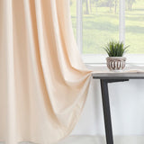 BohoChic SerenityWeave Waterproof Shower Curtain – Beige/Ivory Polyester Fabric, Bohemian Farmhouse Style with Rust-Resistant Metal Grommets