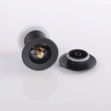 FlowLux Solid Brass Pop-Up Bathroom Sink Drain – Push-Down Stopper with Overflow Option (2.6” Universal Fit)