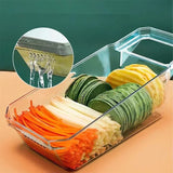 SliceMaster – 6-in-1 Vegetable Slicer & Grater with Interchangeable Stainless Steel Blades