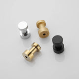 ChromeGrip Self-Adhesive Wall Hooks – Heavy-Duty Brass Hooks for Bathroom, Kitchen, Entryway & Bedroom