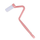 FlexiClean CurveReach Pro Toilet Brush – S-Shaped Deep-Clean Bathroom Brush with Angled Handle for Hard-to-Reach Areas