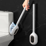 AromaBrush – Magnetic Scented Toilet Brush with Wall Mount (Silicone & Drill-Free)