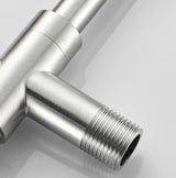SteelFlow Pro360 Stainless Steel Utility Faucet – 360° Swivel Cold Water Kitchen & Outdoor Sink Tap