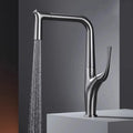 AquaLuxe – Luxury Pull-Out Kitchen Faucet | Brushed Gold & Black