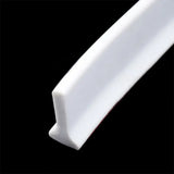 HydroSeal FlexGuard Silicone Water Barrier Strip – Self-Adhesive Shower Dam, Door Seal & Kitchen Splash Guard
