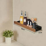 CulinaWood Kitchen Wall Shelf – No-Drill Organizer for Spices, Cutting Boards & Kitchen Essentials
