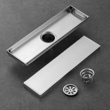 AeroDrain Stainless Steel Shower Floor Drain – Odor-Blocking Square Drain Cover in Brushed 304 Stainless Steel