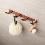 Aurielle Luxury Rose Gold Bathroom Hardware Set – 5-Piece Wall-Mounted Solid Brass Accessory Collection