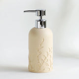 EleganceLine 5-Piece Bathroom Set – Engraved Pattern Resin