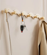 RuralHook Aluminium Wall Hooks – 6-Piece Boarable Rack for Towels, Clothes & Accessories