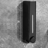 WallLux ProMount 500 Wall Soap Dispenser – Refillable Shower, Shampoo & Hand Soap Pump