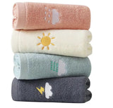 CottonCloud 4-Piece Luxury Towel Set – 100% Ring-Spun Cotton