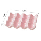 OvoLux Ceramic Egg Holder – 6- & 12-Slot Egg Tray for Kitchen & Refrigerator