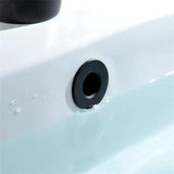 DrainElegance Solid Brass Sink Overflow Cover Ring – Universal 0.87–0.98 in. Fit