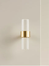 Modern Brass & Acrylic Furniture Handle – Transparent, Black or White Decorative Pull with Custom Extension