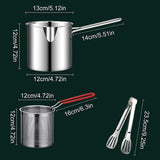 TempuraPro – Japanese Deep Fryer Pan Set | Oil-Saving 304 Stainless Steel