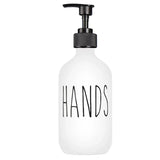 SoapElegance Noir 500 Refillable Soap Dispenser Set – Matte Black Pump Bottles for Kitchen & Bathroom