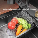 AquaPro Heavy-Duty Stainless Steel Kitchen Sink – Single Bowl | Rectangular | Includes Faucet & Soap Dispenser